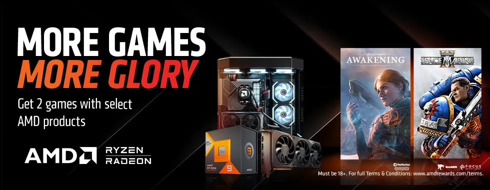 AMD 2 Game Bundle Promotion