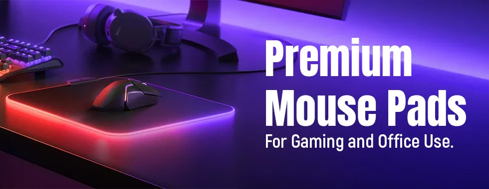 Premium Mouse Pads for Gaming and Office Use