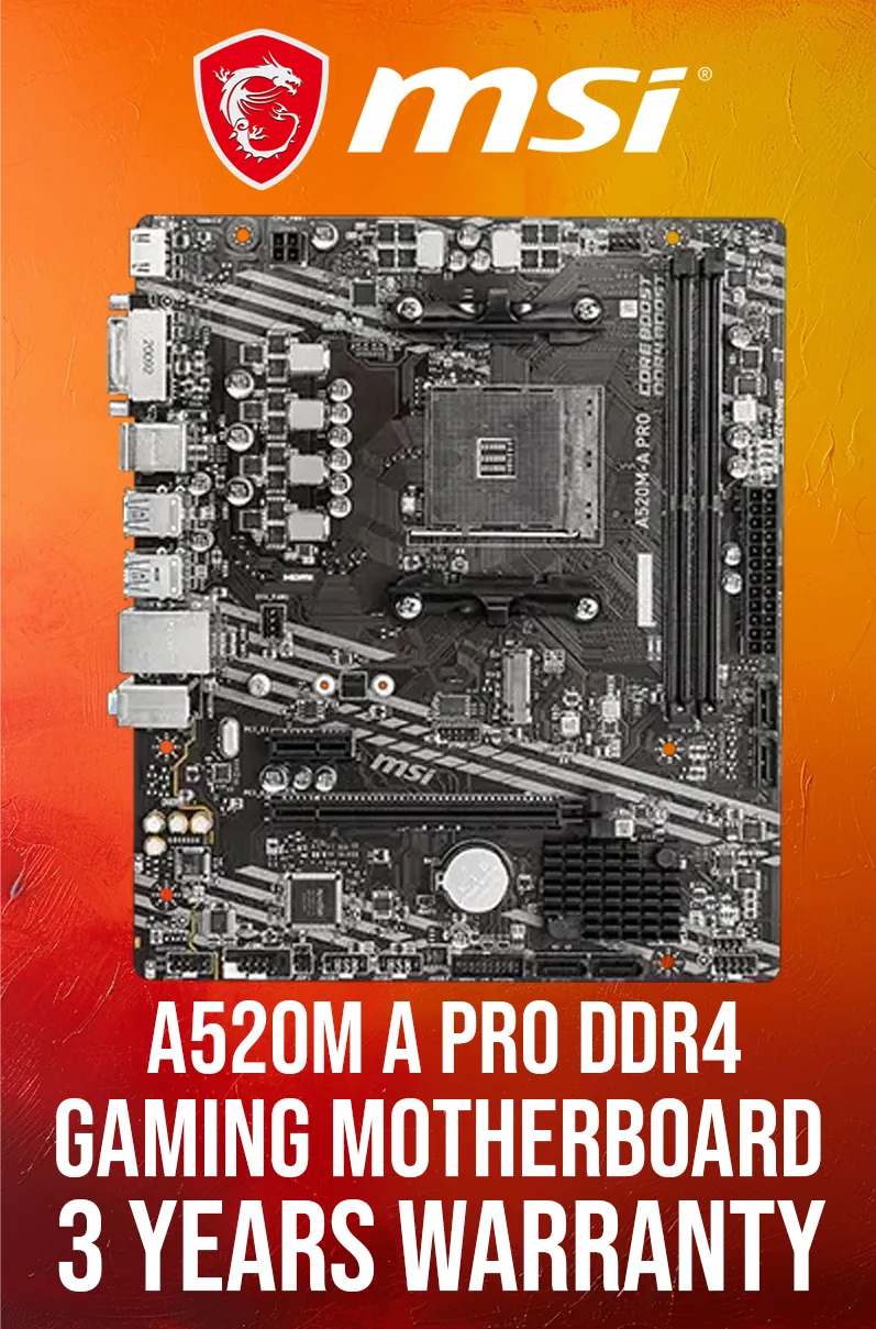 AMD RYZEN 5 5600GT A520M A PRO Upgrade Kit | 16GB RGB 3600MHz