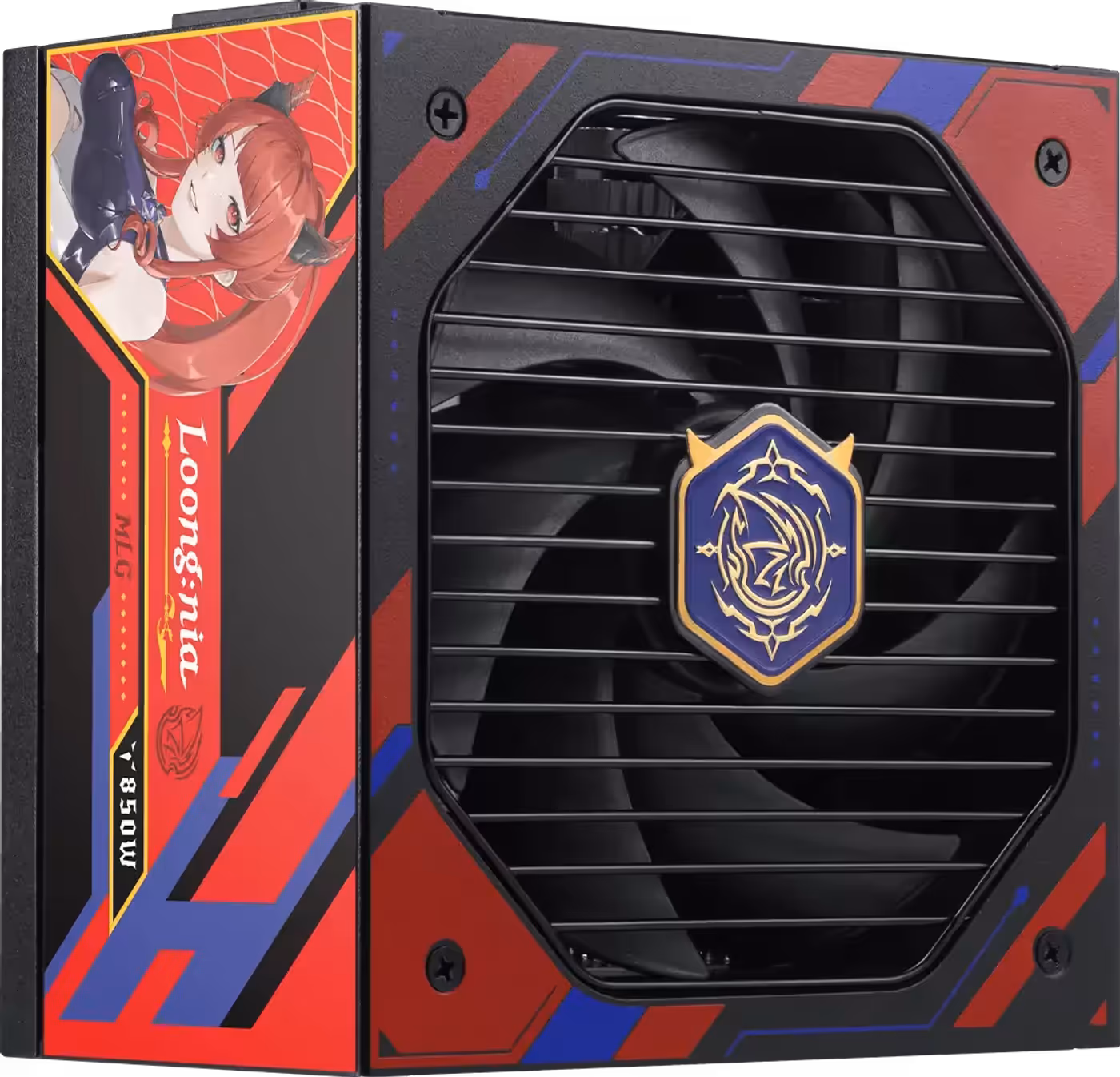 Visual representation of the optimized low-noise cooling fan for silent operation
