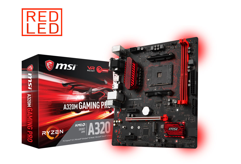 MSI A320M GAMING PRO AMD Motherboard - Free Shipping - South