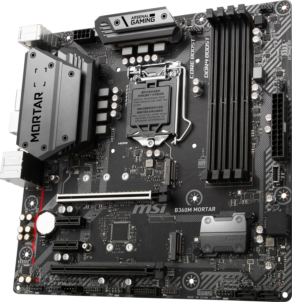 MSI B360M MORTAR マザーボード+intel i5 9400f MSI B360M MORTAR マザーボード+intel i5 9400f