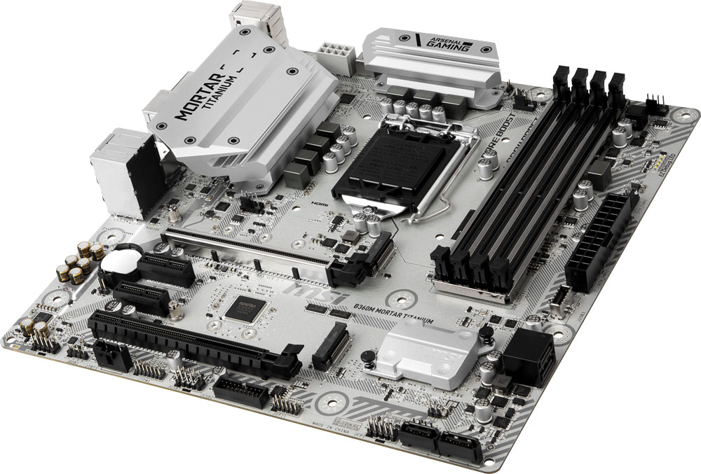 MSI B360M Mortar Titanium Motherboard - Best Deal - South Africa