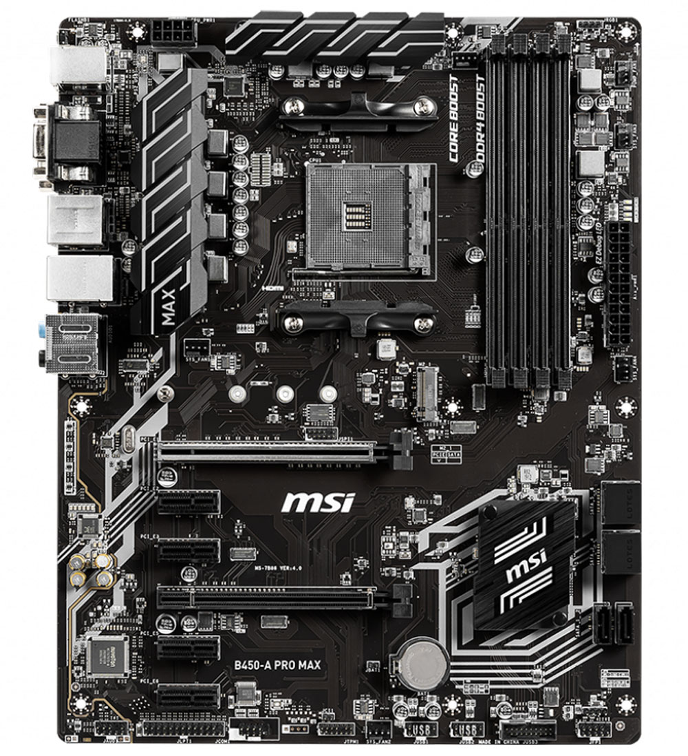 MSI B450-A PRO MAX AMD Ryzen Motherboard - Best Deal - South