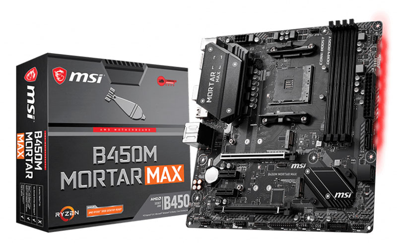 MSI B450M Mortar MAX Ryzen Motherboard - Best Deal - South Africa