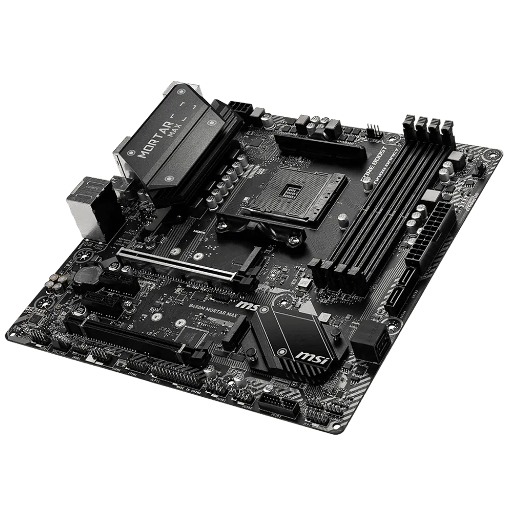 MSI B450M Mortar MAX - Ultimate Ryzen Motherboard | Evetech