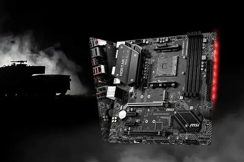 MSI B450M Mortar MAX - Ultimate Ryzen Motherboard | Evetech