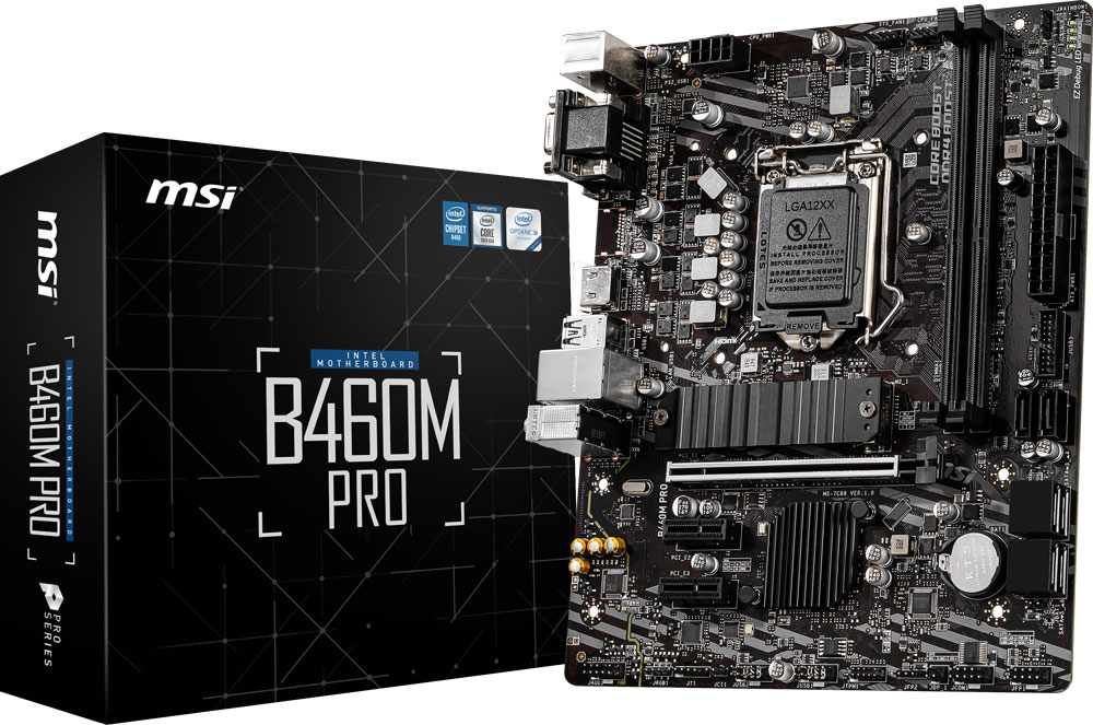 MSI B460M PRO Intel Motherboard - Best Deal - South Africa | Evetech