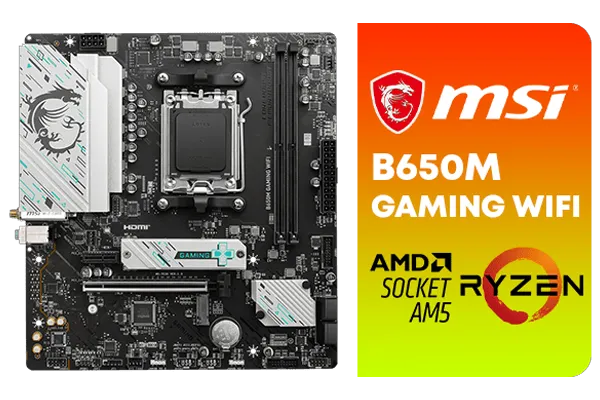 MSI B650M Gaming WIFI AMD Motherboard