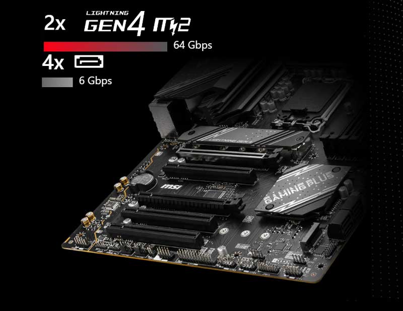 MSI B760 Gaming Plus WiFi DDR5 ATX Motherboard - Ultimate