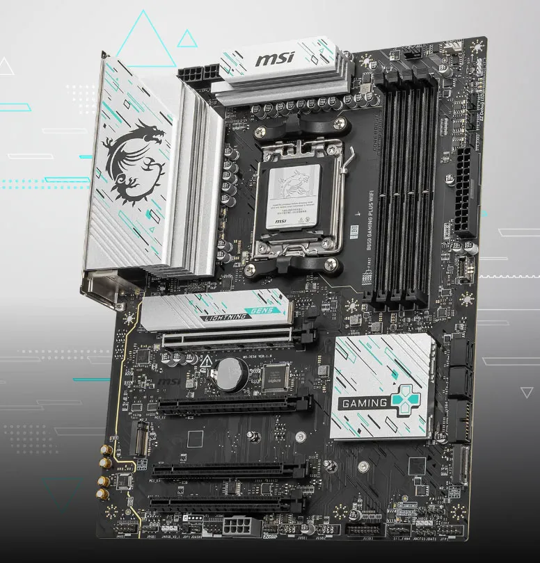 MSI B850 Gaming Plus WIFI AM5 ATX Motherboard | Evetech