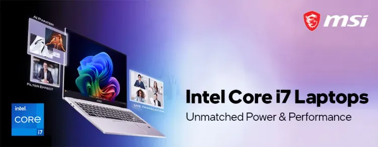 MSI Core i7 Laptops - High Performance Gaming & Workstations