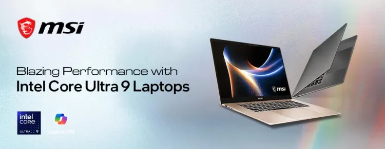 MSI Core Ultra 9 Laptops — High-performance gaming and creator notebooks 💻