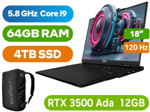 MSI CreatorPro X18 HX A14VKSG Core i9 RTX 3500 Ada | Creator Pro