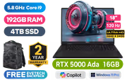 MSI Creator Pro X18 HX 192GB/4TB i9 RTX 5000 - image 1