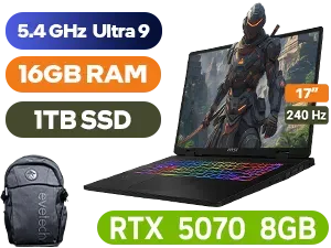 msi-crosshair-17-hx-ai-d2xw-core-ultra-9-275hx-rtx-5070-16gb-1tb - Image 1
