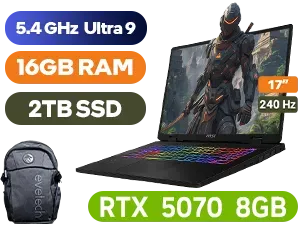 msi-crosshair-17-hx-ai-d2xwgkg-core-ultra-9-275hx-rtx-5070-16gb-2tb - Image 1