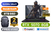 MSI Crosshair 17 HX AI 96GB/8TB Core Ultra 9 RTX 5070 - image 1