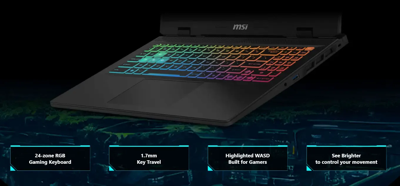 MSI Crosshair 16 HX 32GB/1TB | Powerful Gaming Laptop | Evetech