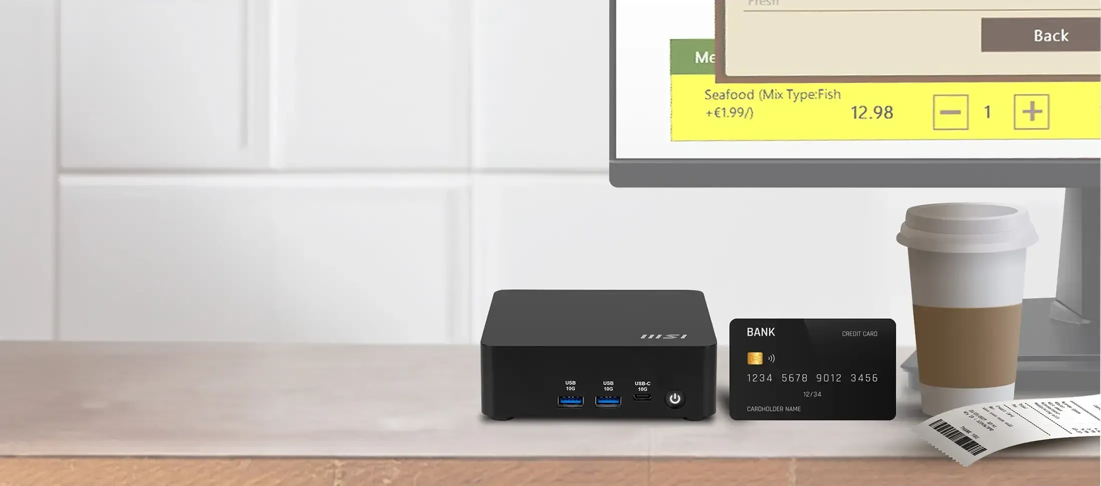 Cubi NUC mini desktop computer showcasing compact design and professional performance