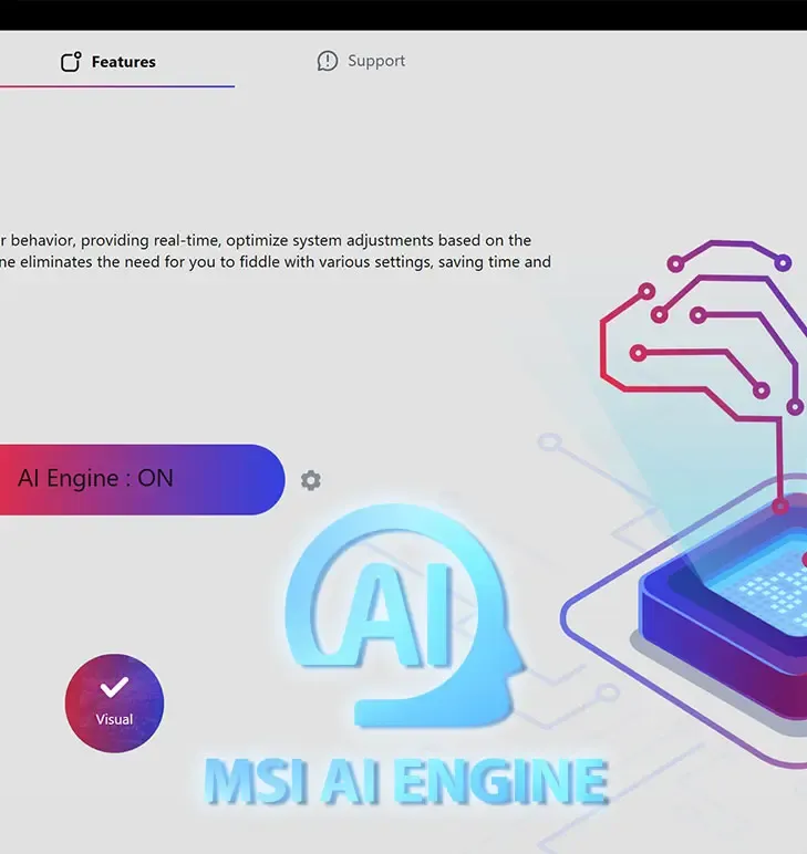 MSI AI Engine Mini PC with AI Performance Optimization