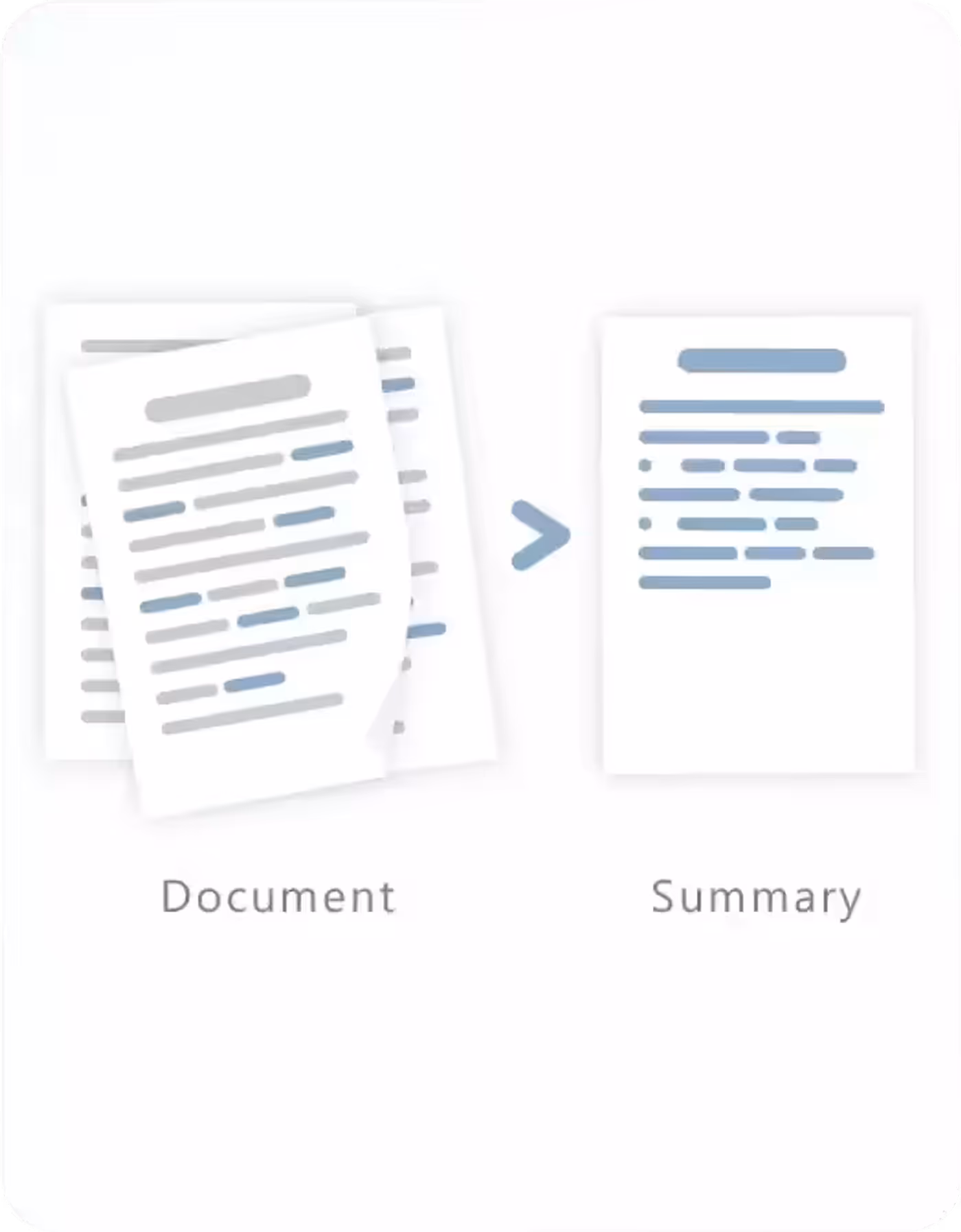 AI document summarizer highlighting key points for increased productivity