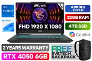 MSI Cyborg 15 A13VE Intel Core i7 RTX 4050 Gaming Laptop With 32GB RAM & 4TB SSD - image 1