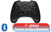 MSI FORCE GC300 Wireless Controller Black - 2.4GHz/BT - image 1