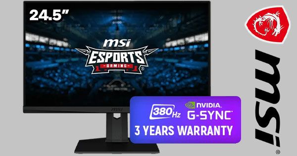 MSI G253PF Gaming Monitor - Exceptional Performance & Ultra-Fast