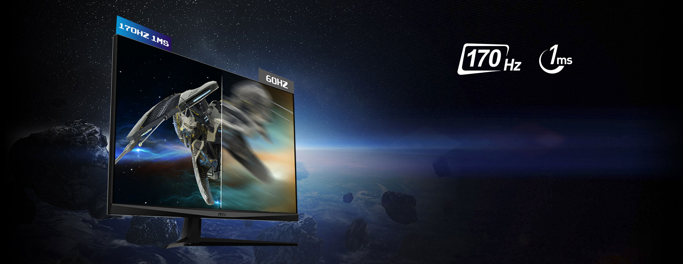 MSI G321Q Rapid Response Gaming Monitor