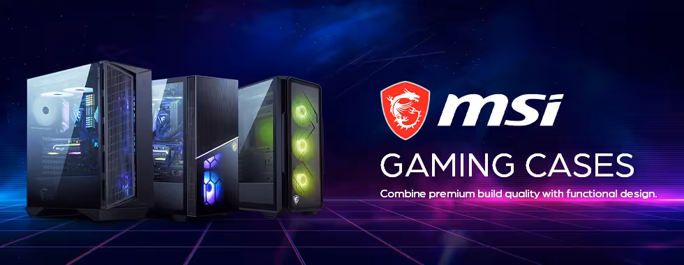 MSI Gaming PC Cases Stylish Airflow 🎮🔥🖥️✨