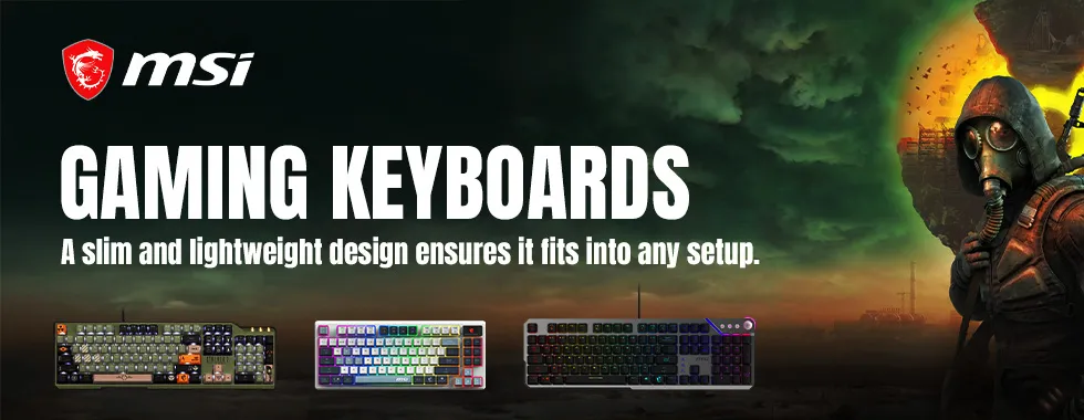 MSI Gaming Keyboards – Elevate Every Keystroke 🎮⌨️