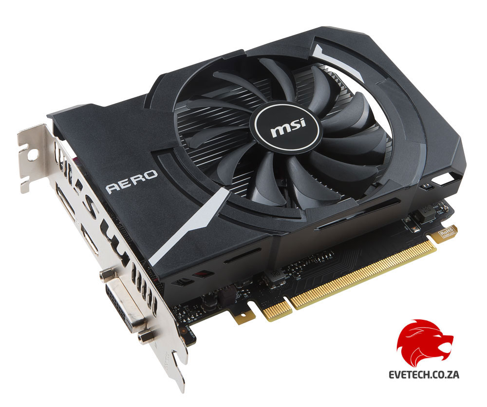 MSI GTX 1050 Ti Aero 4GB OC - Free Shipping - South Africa | Evetech