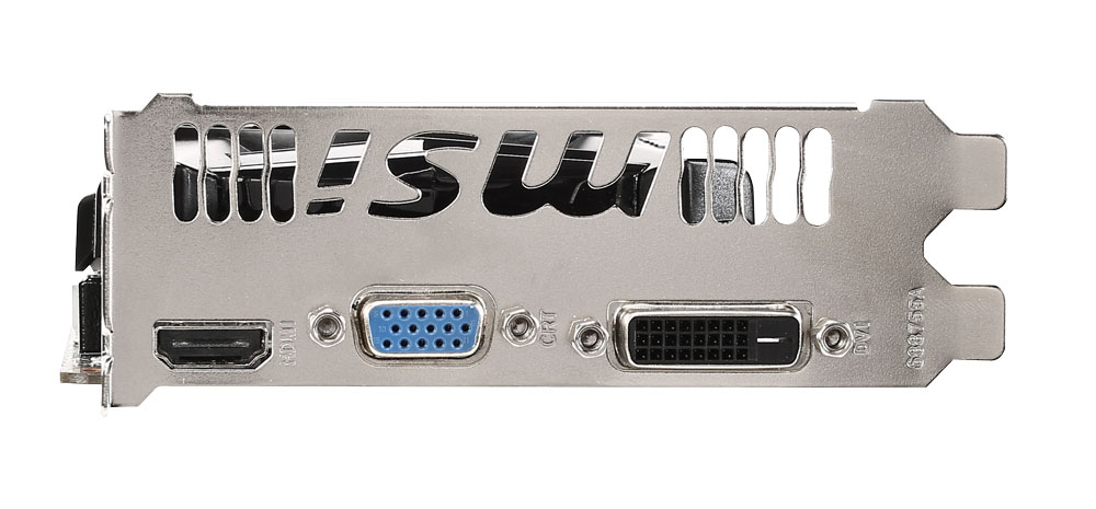 MSI GTX 750 Ti 1GB Overclocked Edition GDDR5 Graphics Card | Evetech