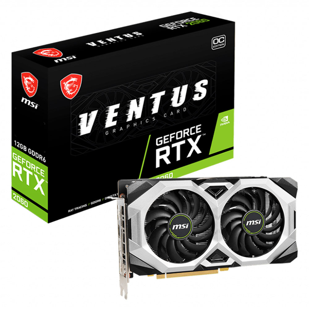 MSI GeForce RTX 2060 VENTUS OC 12GB GDDR6 - Best Deal - South