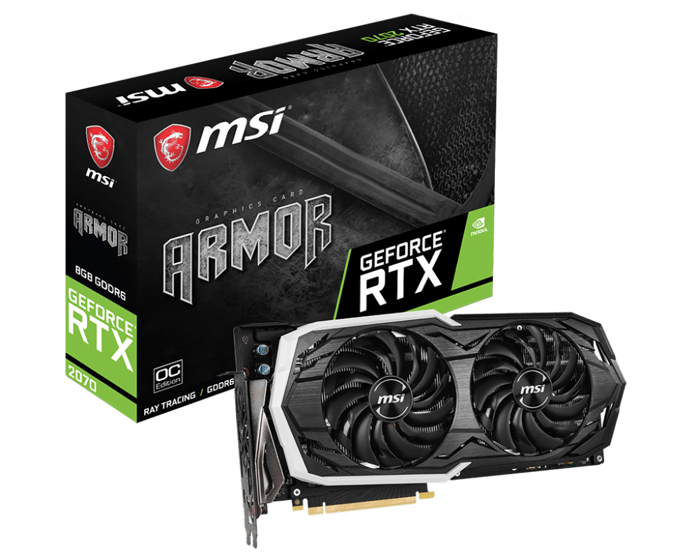 MSI GeForce RTX 2070 Gaming 年末セール MSI GeForce RTX 2070 Armor 8GB OC GDDR6 Graphics Card - Best Deal