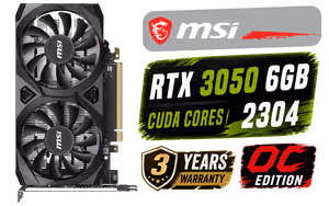 msi-geforce-rtx-3050-ventus-2x-6g-oc - Image 1