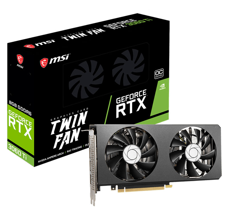 MSI GeForce RTX 3060 Ti TWIN FAN OC 8GB Best Deal South Africa - Main Image
