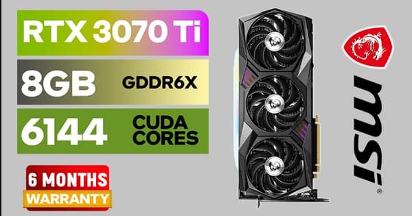 MSI GeForce RTX 3070 Ti Gaming X TRIO 8GB - Unleash Your Gaming