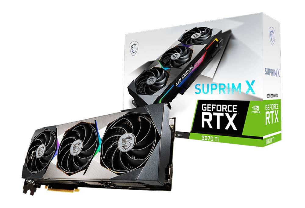 MSI GeForce RTX 3070 Ti SUPRIM X 8GB - Best Deal - South Africa