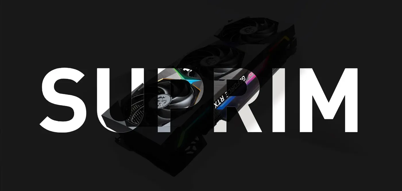 MSI GeForce RTX 3070 Ti SUPRIM X 8GB Open Box - Desktop Version