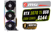 [OPEN BOX]MSI GeForce RTX 3070 Ti SUPRIM X 8GB Graphics Card - image 1