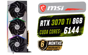 [OPEN BOX]MSI GeForce RTX 3070 Ti SUPRIM X 8GB Graphics Card - image 1