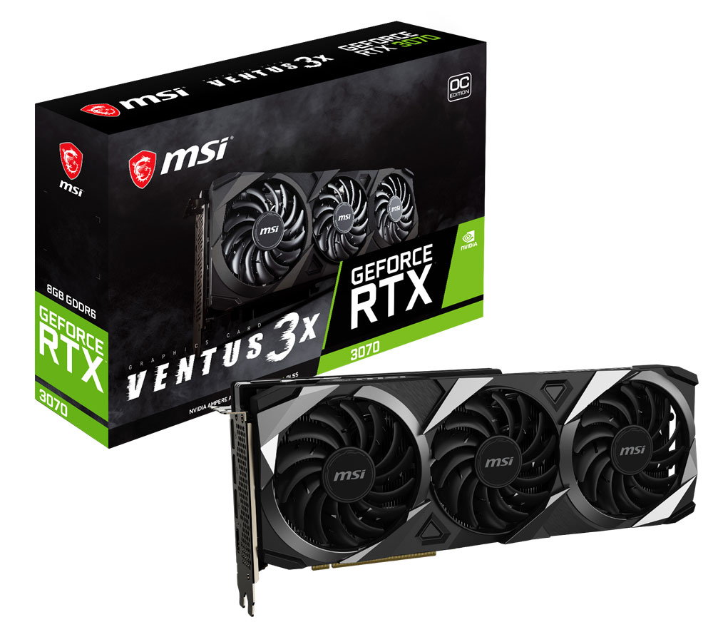 Nvidia Rtx Gxt 3070 MSI GeForce RTX 3070 VENTUS 3X 8GB OC Best