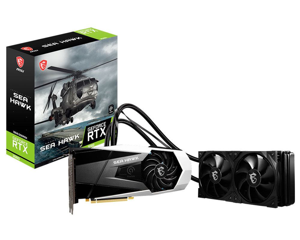 MSI RTX 3080 SEA HAWK X 10G LHR 10GB GDDR6X - Best Deal - South