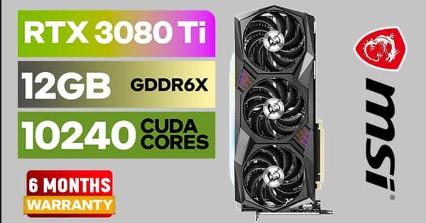 MSI GeForce RTX 3080 Ti Gaming X Trio 12GB - Unleash Ultimate Gaming