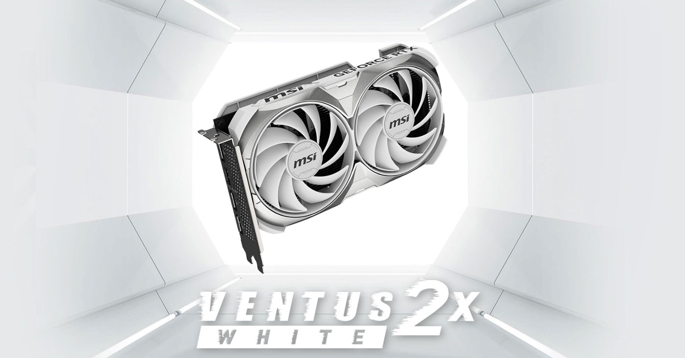 Buy MSI GeForce RTX 4060 Ventus 2X White 8GB OC GDDR6 - High 