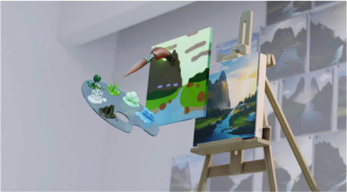 NVIDIA Canvas AI Painting Application