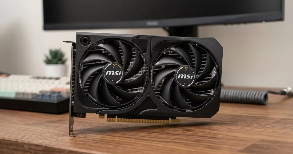 MSI GeForce RTX 5060 8GB Shadow 2X OC — 2535MHz GPU | Evetech