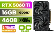 MSI GeForce RTX 5060 Ti 16GB GDDR7 Graphics Card - image 1